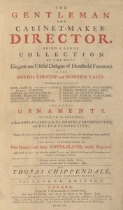 Directeur du gentleman et du fabricant de meubles, 1755 - Matthew Darly