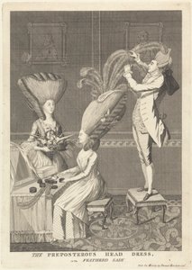 La Coiffure Absurde, ou la Dame à Plumes