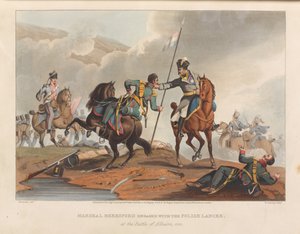 Le maréchal Beresford engagé avec le lancier polonais, à la bataille d