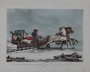 La voiture de voyage russe d