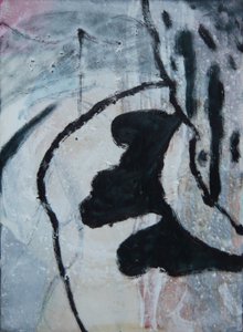 rue, 2006 (huile sur carton)