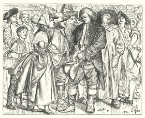 La pénitence du Dr Johnson - Matthew James (attr. to) Lawless