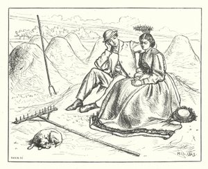 Dans le trèfle - Matthew James (attr. to) Lawless