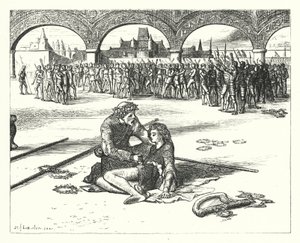 La légende de la plume du prince - Matthew James (attr. to) Lawless