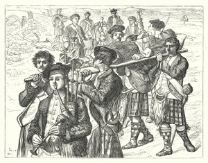 La nuit après Culloden - Matthew James (attr. to) Lawless