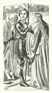 La jeune reine-épouse - Matthew James (attr. to) Lawless