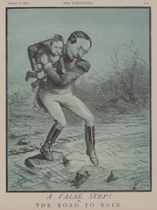 Un faux pas! ou, La route de la ruine