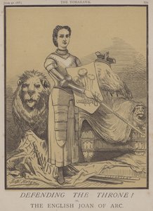 Défendre le trône ! ou, La Jeanne d