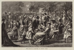 Foire de Mai, une esquisse à Hyde Park