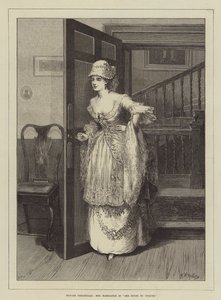 Théâtre privé, Miss Hardcastle dans She Stoops to Conquer - Matthew White Ridley