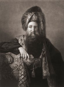 Edward Wortley Montagu. Portrait. (impression) - Matthew William (after) Peters