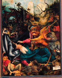 Détail de la Tentation de saint Antoine le Grand, Retable d