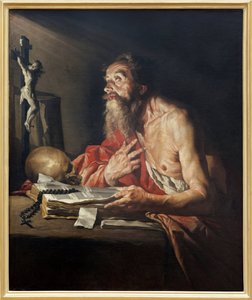 Saint Jérôme, Peinture à l