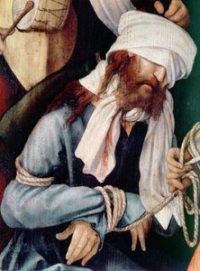 Détail de la Dérision du Christ - Matthias Grünewald