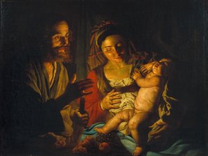 La Sainte Famille - Matthias Stomer