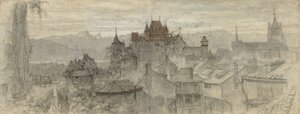 Vue de Lausanne II - Matthijs Maris