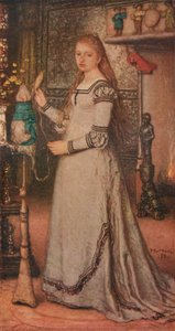 Fille avec un fuseau, vers 1873 - Matthijs Maris