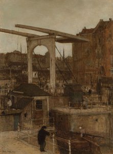 La Nieuwe Haarlemse Sluis sur le Singel, connue sous le nom de 