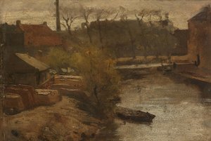 Le Noord-West-Buitensingel à La Haye - Matthijs Maris