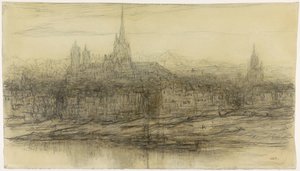 Vue de Rouen - Matthijs Maris