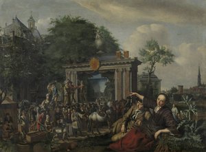 Représentation théâtrale en plein air - Matthijs Naiveu