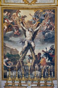 Crucifixion du Saint, épisodes de la vie de Saint André - Mattia Preti