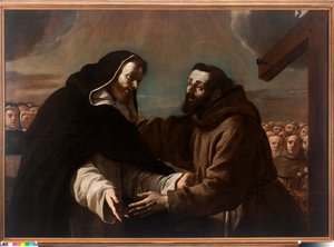 La Rencontre de Saint Dominique et Saint François d