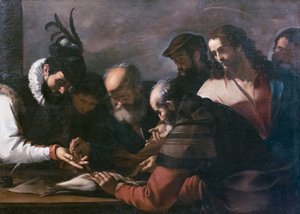 Le paiement du tribut - Mattia (1613 99) Preti