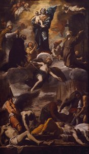 La Peste de Naples, c. 1660 - Mattia Preti