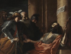 Bélisaire recevant une aumône - Mattia Preti