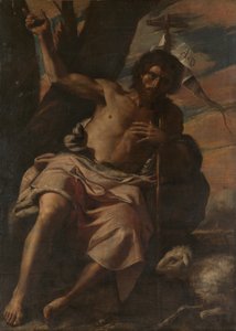 Saint Jean-Baptiste prêchant, vers 1650 - Mattia Preti