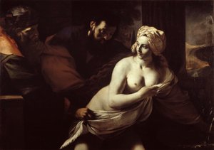 Suzanne et les vieillards, 1600s - Mattia Preti