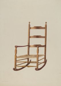 Chaise berçante