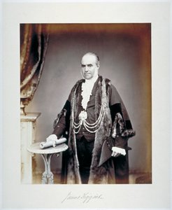James Figgins, Shérif de Londres, en costume de shérif, vers 1865 - Maull and Co
