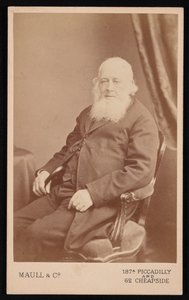 Portrait de John Gould 1804-1881 - Maull and Co