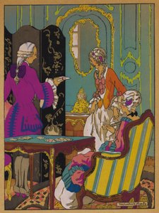Illustration pour Histoire de Manon Lescaut - Maurice Berty