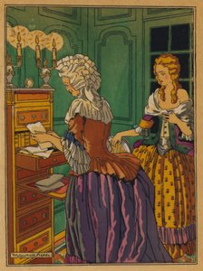 Illustration pour Les Liaisons Dangereuses par Choderlos De Laclos - Maurice Berty