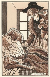 Illustration pour Scènes de la vie de bohème par Henri Murger - Maurice Berty