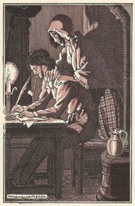 Illustration pour Scènes de la vie de bohème par Henri Murger - Maurice Berty