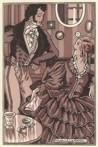 Illustration pour Scènes de la vie de Bohème par Henri Murger - Maurice Berty