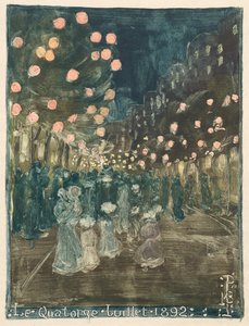 Fête nationale, 1892 - Maurice Brazil Prendergast