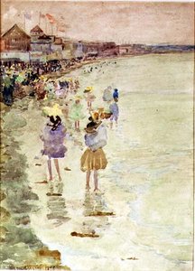 Crescent Beach - Maurice Brazil Prendergast