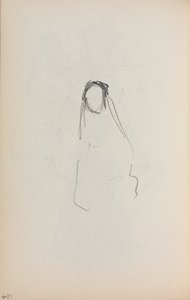 Carnet de croquis italien : Figure page 124, 1898-1899 - Maurice Brazil Prendergast