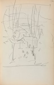 Carnet de croquis italien: Paysage page 116, 1898-1899 - Maurice Brazil Prendergast