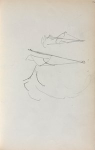 Carnet de croquis italien : Voiles page 36, 1898-1899 - Maurice Brazil Prendergast