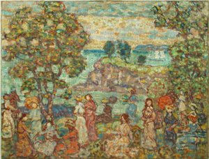 Paysage (Scène de plage)