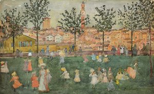 Sienne, c.1898-99 - Maurice Brazil Prendergast