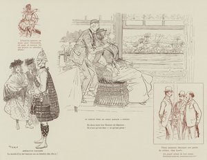 Illustration pour La Vie De Londres par Mars - Maurice Charles Mathieu Bonvoisin