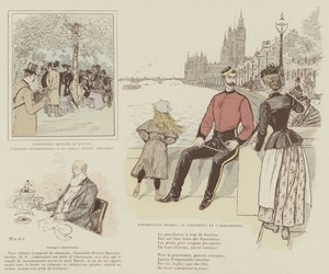 Illustration pour La Vie De Londres - Maurice Charles Mathieu Bonvoisin