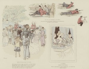 Illustration pour La Vie De Londres - Maurice Charles Mathieu Bonvoisin
